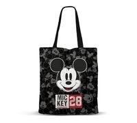 Disney Einkaufstasche Micky Maus Year-FAN Schwarz 33 x 40 cm