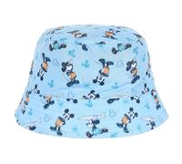 Disney Micky Micky Fischerhut für Kinder, Sommerhut mit UV-Schutz, hellblau, 48-49