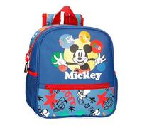 Disney Micky P Boo Kindergartenrucksack, 21 x 25 x 10 cm, Polyester, 5,25 l, Blau