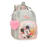 Joumma Disney Minnie, wild Natur, Vorschulrucksack, Grün, 23 x 28 x 10 cm, Polyester, 6,44 l, grün, Vorschule Rucksack