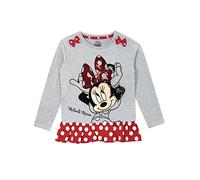 Disney Minni Maus Mädchen Minnie Mouse Langarmshirt (122 (Herstellergröße: 6-7 Jahre))