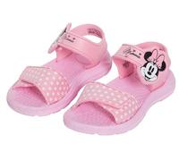 Disney Minni Maus Sandalen für Mädchen Sommer-Schleifer EVA Wasserdichte Strandschuhe, rose, 11 UK Child