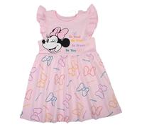 Disney MINNIE, 2-teiliges Set, T-Shirt + Shorts, Kinder, (2 bis 8 Jahre), Unisex, Junge, Mädchen, Weich, niedlich, Warm, T-Shirt, Hose, Modell DIS MF 5223C254 S2-6A, ROSE