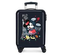 Disney Minnie Around The World, Gepäck für Kinder, Blau (Blue), 38 x 55 x 20 cm, blau, 38x55x20 cms, Kabinenkoffer