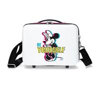 Disney Minnie Be Yourself - Traits Anpassungsfähiger Schönheitsfall Weiß 29x21x15 cms ABS
