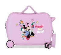 Disney Minnie Cute & Fun Laufkoffer, Einheitsgröße, dunkelviolett, Talla única, Trolley-Koffer