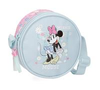 Disney Minnie Happy Federmäppchen, Federmäppchen für Kinder, aus Polyester, Dreifaches Fach für bessere Organisation, Ideale Größe zum Tragen im Rucksack, Mit seitlichem Griff.