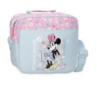 Joumma Disney Minnie Happy Umhängetasche, Blau, 23 x 20 x 9 cm, Polyester, blau, Talla única, Umhängetasche