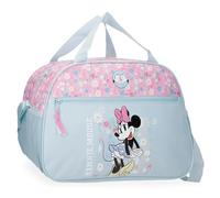 Joumma Disney Minnie Happy, Reisetasche, Blau, 40 x 28 x 22 cm, Polyester, 18 l, blau, Talla única, Reisetasche