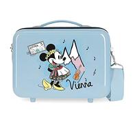 Disney Minnie Let´S Travel Kulturbeutel, anpassbar, Blau, 29 x 21 x 15 cm, starr, ABS 9,14 l