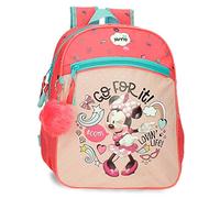 Disney Minnie Lovin Life Schulrucksack Mehrfarbig 27 x 33 x 11 cm Mikrofaser 9,8 l, bunt, Schulrucksack