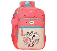 Disney Minnie Lovin Life Schulrucksack, Mehrfarbig, 30 x 38 x 12 cm Mikrofaser 13,68 l, bunt, Schulrucksack