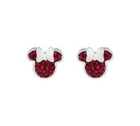 Disney Minnie Mädchen Ohrstecker, Edelstahl Zirkonia, Disney Schmuck