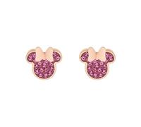 Disney Minnie Mädchen Ohrstecker, Edelstahl Zirkonia, Disney Schmuck