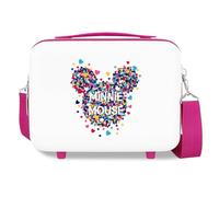 Disney Minnie Magic Anpassungsfähiger Schönheitsfall Weiß 29x21x15 cms ABS