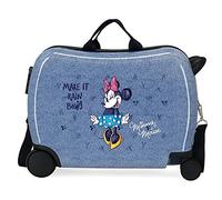 Disney Minnie Make it Regenbögen, blau, única, Kinderkoffer