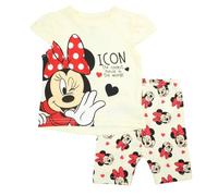 Disney Baby Girls Minnie Set. Pullover Sweater, Hellgelb, 18 Monate