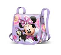 Disney Minnie Maus Cat-Mini Muffin Umhängetasche, Lila, 17 x 16 cm