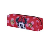 Disney Minnie Maus Class-Fan Quadrat Federmäppchen 2.2, Rosa, 22 x 9 cm