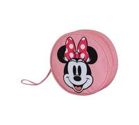 Disney Minnie Maus Face-Jumbo Kosmetiktasche, Schwarz, 21 x 23 cm