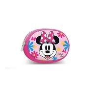 Disney Minnie Maus Floral-Pill Portemonnaie, Rosa, 12 x 8,5 cm