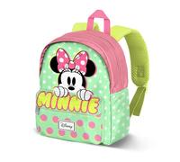 Disney Minnie Maus Fluor-Joy Kindergartenrucksack, Grün, 22 x 27 cm, Kapazität 5 L