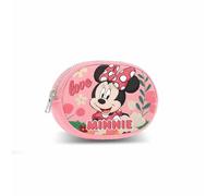 Disney Minnie Maus Garden-Pill Portemonnaie, Rosa, 12 x 8,5 cm