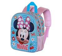 Disney Minnie Maus Happiness-Elite 3D Rucksack, Blau, 25 x 30 cm, Kapazität 7 L