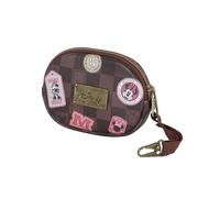 Disney Minnie Maus Journey-Pill Portemonnaie, Braun, 12 x 8,5 cm