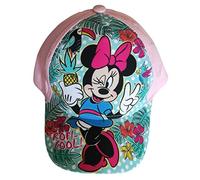 Disney Minnie Maus Kappe Basecap Mütze Tropi-Cool! rosa pink für Kinder, Mädchen und Jungen (as3, Numeric, Numeric_54, rosa)