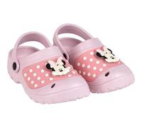 CERDÁ LIFE'S LITTLE MOMENTS Disney Minnie Maus Kinder Clogs - Niedliche, leichte und Bequeme Hausschuhe mit Rutschfester Sohle Küchenschuhe, 24 EU