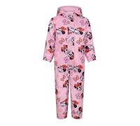 Disney Minnie Maus Mädchen Pfützenanzug mit Kapuze und Fleecefutter, Regenanzug, Regenoverall, Minnie Mouse, 2-3 Jahre: 98cm, Rosa