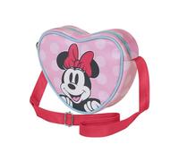 Disney Umhängetasche Minnie Maus Ribbon-Casual Herz Rosa 21 x 15,5 cm
