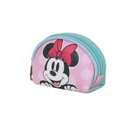 Disney Geldbörse Minnie Maus Ribbon-Casual Oval Rosa 12 x 9 cm