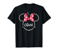 Disney Minnie Mouse Aunt Family Head Icon Magic Mother’s Day T-Shirt