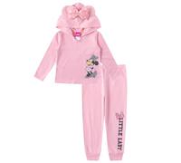 Disney Minnie Mouse Baby Mädchen Hoodie und Hose Set für Säuglinge und Kleinkinder, Pink, 4 Jahre