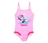 Disney Minnie Mouse Badeanzug Mädchen | kleine Geschenke für Kinder | Mickey Mouse Bademode | Einteiler | Urlaub Must-Haves | Bikini | Schwimmen (DE/NL/SE/PL, Numerisch, 116, Regular, Rosa)