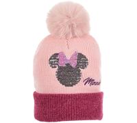 Disney Minnie Mouse Bommelmütze in Rosa - Größe 52 cm | Kindermuetzen