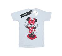 Disney - "Minnie Mouse Bow Eyes" T-Shirt für Damen (Weiß) S