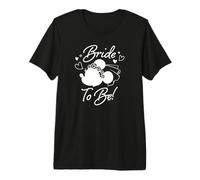 Disney Minnie Mouse Bride to Be Wedding Bridal Bachelorette Premium T-Shirt
