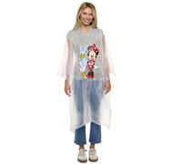 Disney Minnie Mouse Daisy Duck Regenponcho Hoodie Unisex Erwachsene, Minnie Mouse & Daisy Duck, Einheitsgröße