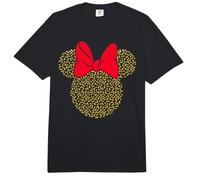 Disney Minnie Mouse Dotted Gold Icon Comfort Colors Adult Heavyweight T-shirt