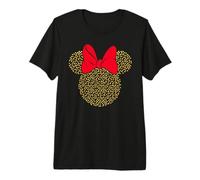 Disney Minnie Mouse Dotted Gold Icon Premium T-Shirt