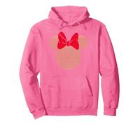 Disney Minnie Mouse Dotted Gold Icon Pullover Hoodie, Unisex für Erwachsene, Leuchtendes Pink, XL