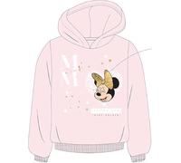 Disney Minnie Mouse Hoodie für Mädchen - Kinder Kapuzenpullover Jacke mit Kapuze Sweatshirt mit Reissverschluss Gr. 104-152cm warm Geschenk (DE/NL/SE/PL, Numerisch, 116, Regular, rosa/Hoodie)