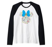 Disney Minnie Mouse Icon First 100 Days of School 100th Day Raglan
