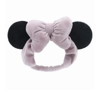 Disney Minnie Mouse inspiriertes Kosmetik-Haarband von PARSA Beauty - elastisches Haarband mit Schleife und Ohren, weiches Stirnband für Gesichtsreinigung, Beauty-Routine und Make-up, bequem