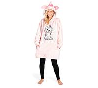 Disney Minnie Mouse Kapuzenpullover Damen Oversize Hoodie Decke mit Ärmeln Sherpa Pullover mit Kapuze Damen Teens Weiche und Warme Geschenk Idee (Rosa/Marie)