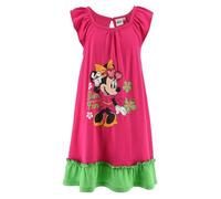 Disney Minnie Mouse Kleid für Mädchen, Kurzarm Kleid für Mädchen, Design 'Sun and Fun' Minnie Maus Kleid, Geschenk für Mädchen, Größen 3 bis 8 Jahre (DE/NL/SE/PL, Alter, 3 Jahre, Regular, Rosa)