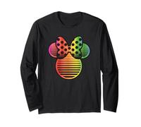 Disney Minnie Mouse Rainbow Gradient Langarmshirt